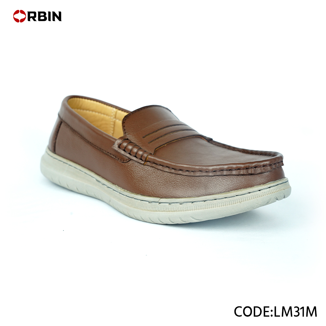Genuine Leather Loafer code:lm31m - Image 3