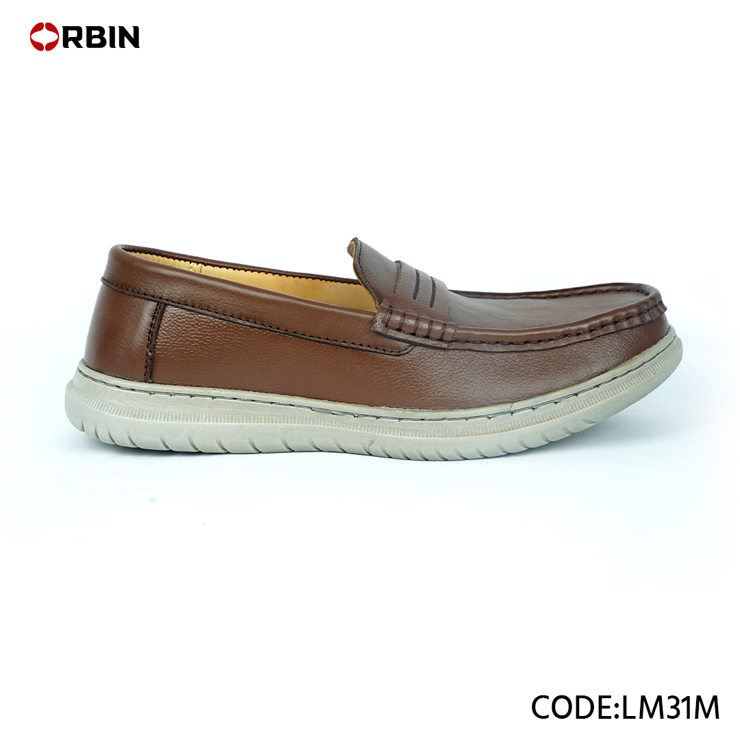 Genuine Leather Loafer code:lm31m - Image 4