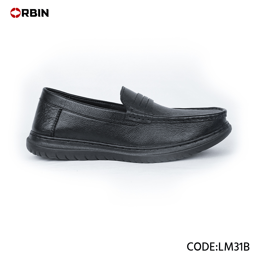 Genuine Leather Loafer code:lm31m - Image 9