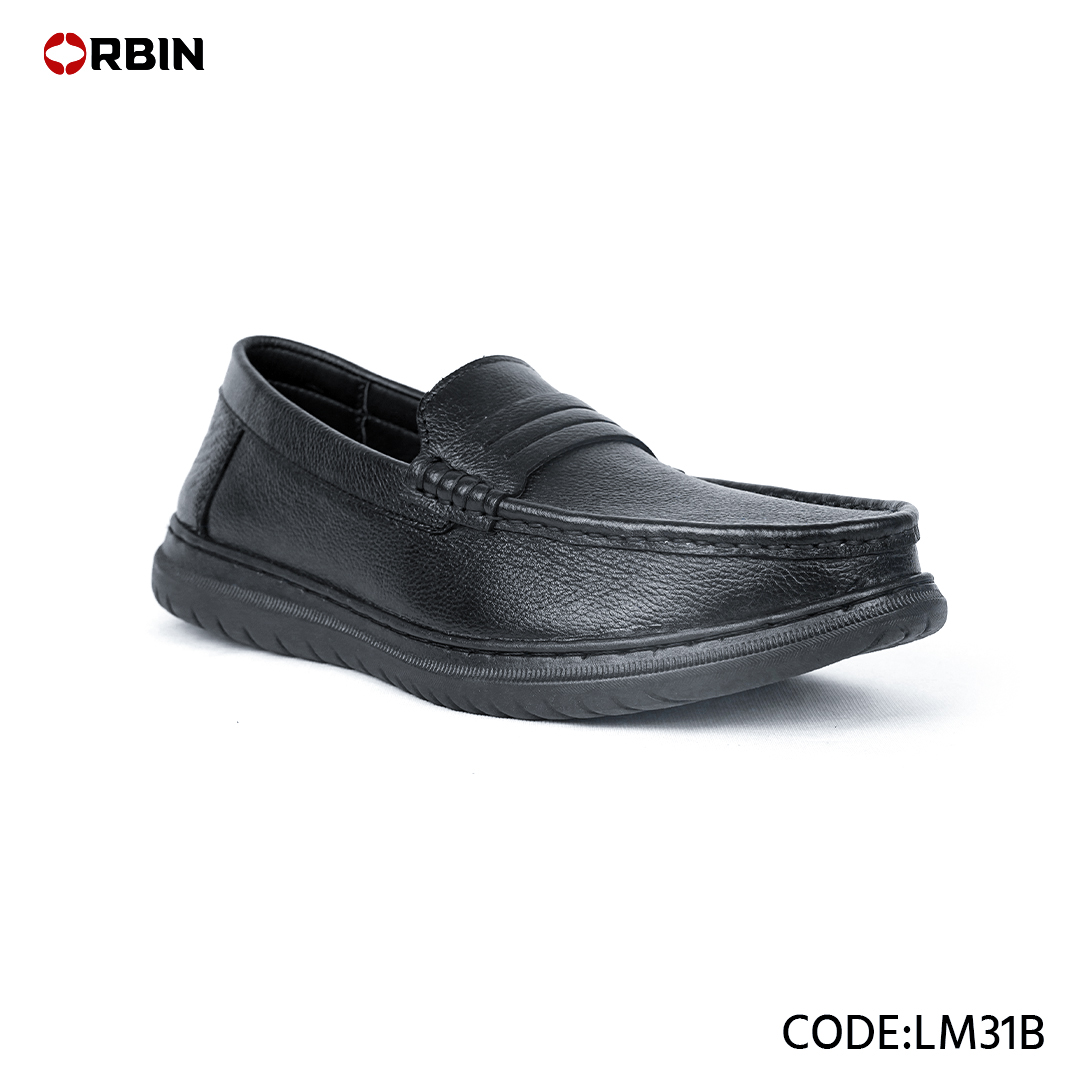 Genuine Leather Loafer code:lm31m - Image 8