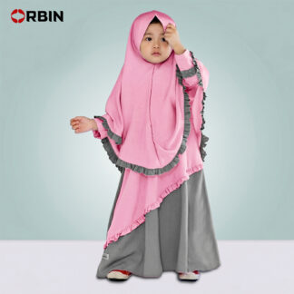 Kids Islamic Burqa & Hijab Set