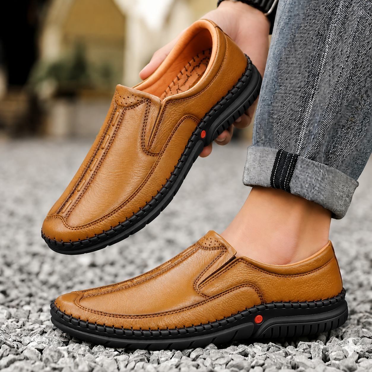 100% Genuine Leather Code: ELM