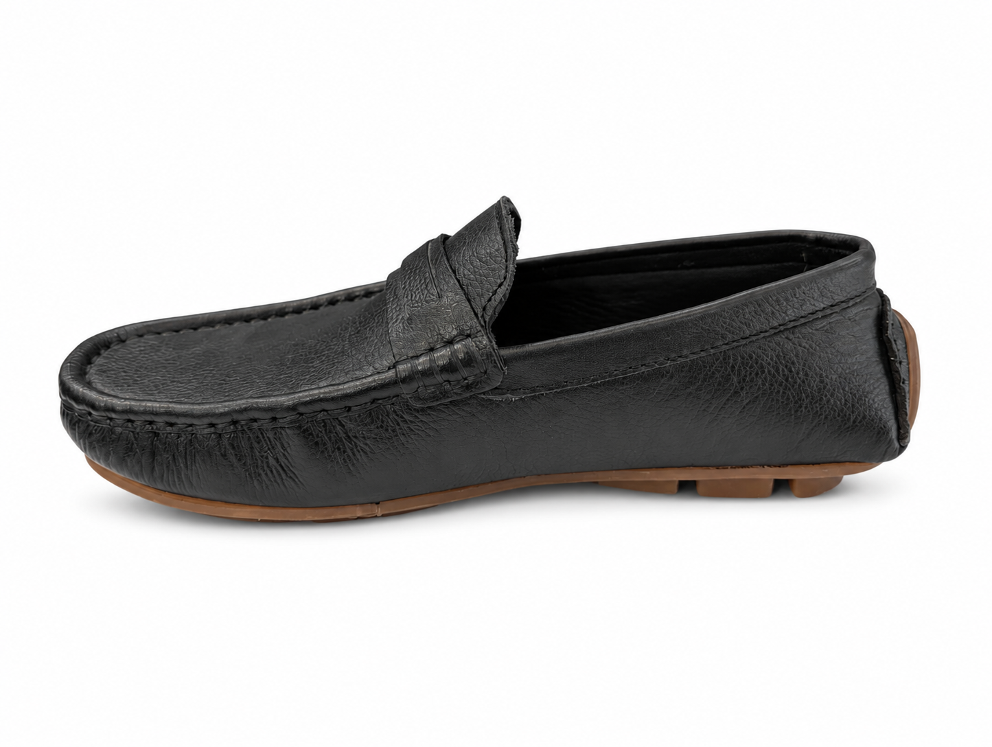 ORBIN Men's Premium Genuine Leather Loafer Code:LM34B - Image 6