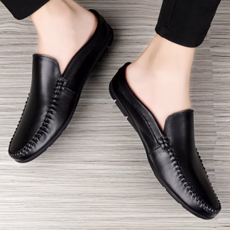 Premium Genuine Leather Half Loafer CODE: HM35B
