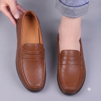 Premium Original Bob Leather Shoe ( Chocolate )