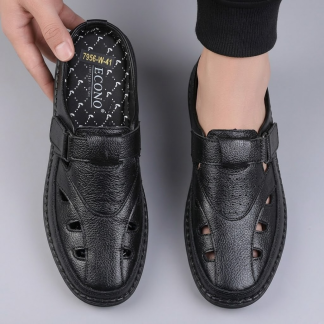 Premium Genuine Leather Half Loafer CODE: HL31B